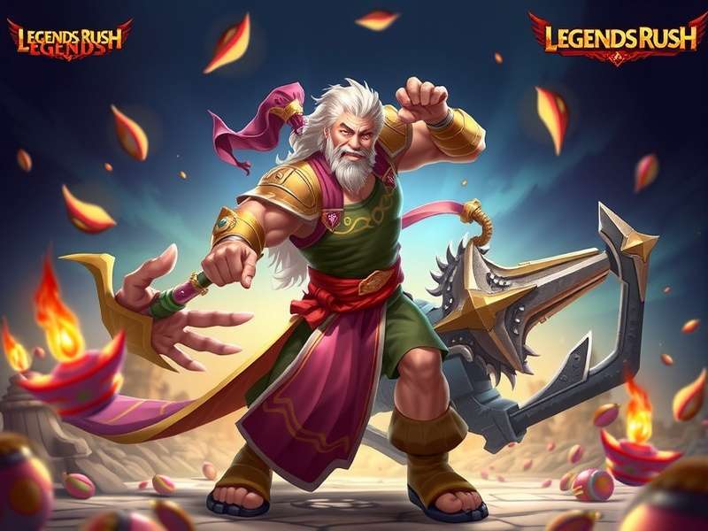Legends Rush Game Banner
